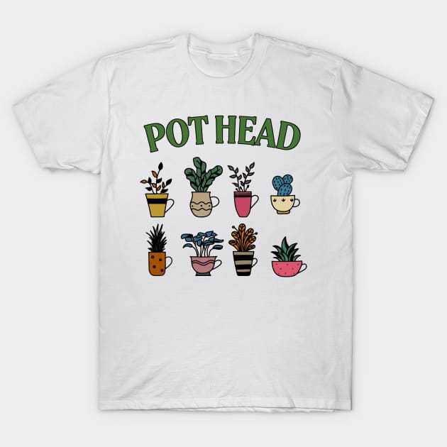 Pot Head T-Shirt by Darlinjack